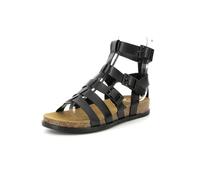 Kickers Alexa, Sandales Femme, Noir, 37