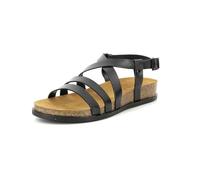 Kickers Alice, Sandales Femme, Noir, 39