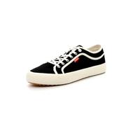 Kickers ARVEIL,Sneakers Bas Femme Noir/Blanc, 37 EU