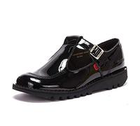 Kickers Aztec Patent Chaussures Noires pour Femmes-UK 7 / EU 41