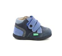 Kickers Babyscratch, Bottillons Mixte, Bleu, 18