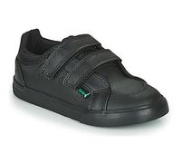 Baskets basses enfant filles Kickers TOVNI TWIN VEL Noir 23