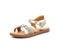 KICKERS Fille Betty Sandales, Or Pony, 36 EU