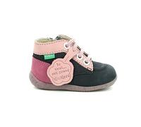 Kickers Bonzip, Bottillons Fille, Marine, 23