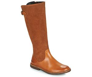 Kickers Bottes plates KICK TITANIUM in Marron 36