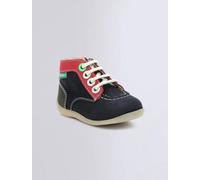 Kickers Chausson Enfant en Bas Âge Bonzip 2 avec Lacets Et Fermeture Éclair -