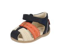 Kickers Chaussure basse corail / noir / coquille d'oeuf, Taille 27