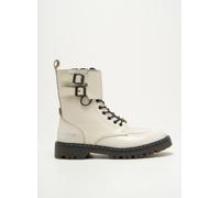 Kickers Deckranger, Bottillons Femme, Blanc Casse Vernis, 37