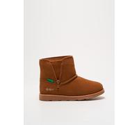 kickers chaussures fille de couleur marron 31