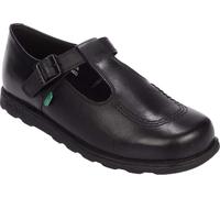 Kickers - Chaussures pour femmes "Fragma", cuir, boucle en T GT6245 (36 EU) (Noir)