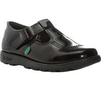 Kickers - Chaussures pour filles "Fragma", cuir verni GT2677 (32 EU) (Noir)