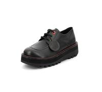 Kickers Class, Derbies Femme, Noir, 37