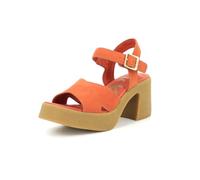 KICKERS Femme Constance Sandale à Talon, Orange Brique, 38 EU