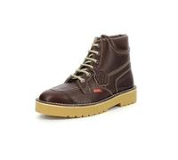 KICKERS Homme Daltrey Hi Bottine, Marron Fonce, 42 EU