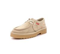 Kickers Daltrey Low, Derbies Femme, Beige Clair, 36