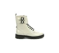 Kickers Deckranger, Bottillons Femme, Blanc Casse Vernis, 40