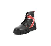 Kickers Fabulous, Boots Femme, Noir/Rouge, 37
