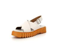 Kickers Fact, Sandales Femme, Blanc, 37