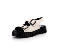 Kickers Falk, Sandales Femme, Blanc, 37