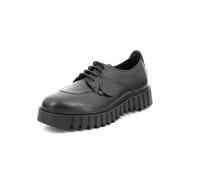 Kickers Famous, Derbies Femme, Noir, 38