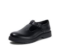 Kickers Femme Barre en T Finley Chaussure de Robe d'uniforme, Noir, 36 EU