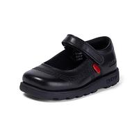 Kickers Fragma Pop, Mocassins bébé Fille, Noir (Black Blk), 28 EU