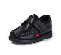Kickers Fragma Strap, Mocassins Garçon, Noir (Black), 6 Child UK 23 EU
