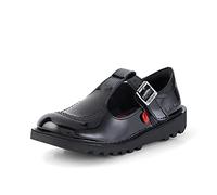 Kickers Garçon Fille Bar Mary Jane Mocassins, Noir (Black/Black), 31 EU