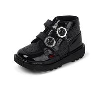 Kickers Girl's Hi Meadow Ankle Boot, Noir, 7 UK Child