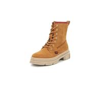 Kickers Goji, Bottillons Fille, Camel Rouge, 35