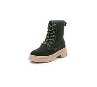 Kickers Goji, Bottillons Fille, Kaki Marine, 34