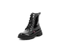 Kickers Goji, Bottillons Fille, Noir Vernis, 34