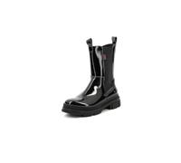 Kickers Goz, Boots Fille, Noir Vernis, 37