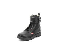 Kickers Groorock, Bottillons Fille, Noir, 33
