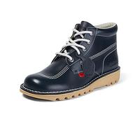 Kickers Hi, Bottes & Bottines Classiques Homme, Bleu (DK Blue/White DRK Ble/WHT), 39 EU
