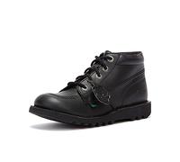 Kickers Hi Vegan Youth Black Shoes-UK 4 / EU 37