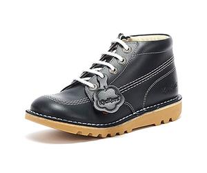 Kickers Hi Zip, Bottine Mixte bébé, Bleu, 39 1/3 EU