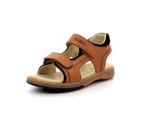 Kickers Homme Platino Sandales, Camel, 35 EU