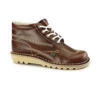 Kickers Hommes Marron Hi Cuir Bottes-UK 8