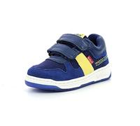 Kickers KALIDO,Sneakers Bas Enfant Bleu Marine Jaune, 20 EU