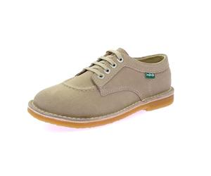 Kickers Karma, Derbies Femme, Beige Clair, 37