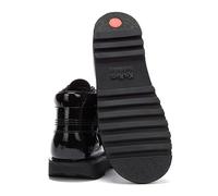 Kickers Kick Hi Bottes Vernies Noires Pour Femmes - 42 Noir