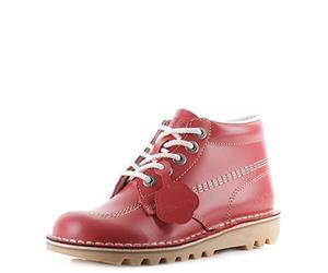 Kickers Kick Hi C, Bottes Classiques femme, Rouge (Red), 36 EU