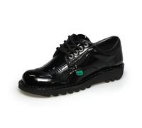 Kickers Kick Lo Patent - Chaussures à lacets - Femme -Noir verni(Patent Black) - 37 EU (4 UK)