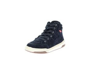 Kickers KICK90,Sneakers Haut Enfant Marine, 35 EU