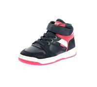 Kickers KICKADO,Sneakers Haut Kids Marine Rouge, 25 EU
