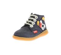KICKERS Mixte Enfant Kickbillista, Marine Chien, 19 EU