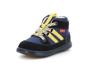 Kickers KICKBUBBLO,BOTTILLON BEBE BLEU ORANGE, 19 EU
