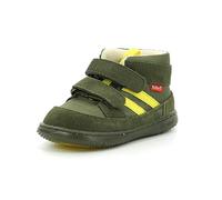 Kickers KICKBUBBLOKRO,BOTTILLON BEBE KAKI JAUNE, 20 EU