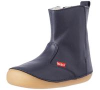 Boots fourrées cuir bébé garçon Socool Cho KICKERS® 1ers pas marine 20